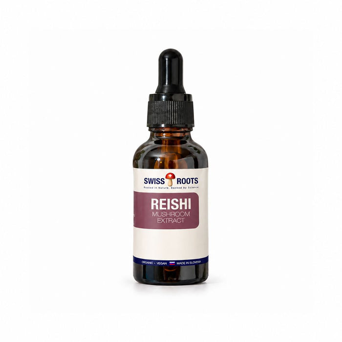 Swiss Roots™ reishi, liquid mushroom extract, 30 ml